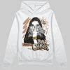 Jordan 4 Retro Cozy Girl DopeSkill Hoodie Sweatshirt NPC Graphic Streetwear - White