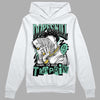 Jordan 3 "Green Glow" DopeSkill Hoodie Sweatshirt Sorry I've Been Trappin Graphic Streetwear - White