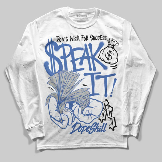 Jordan 3 “Lucky Shorts” DopeSkill Long Sleeve T-Shirt Speak It Graphic Streetwear - White