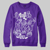 Jordan 5 OG “Grape” DopeSkill Sweatshirt Real Y2K Players Graphic Streetwear - Purple