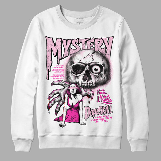 Dunk Low Triple Pink DopeSkill Sweatshirt Mystery Ghostly Grasp Graphic Streetwear - White