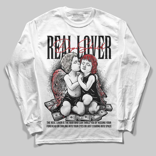 Nigel Sylvester x Jordan 1 Low OG “Nitro” DopeSkill Long Sleeve T-Shirt Real Lover Graphic Streetwear - White