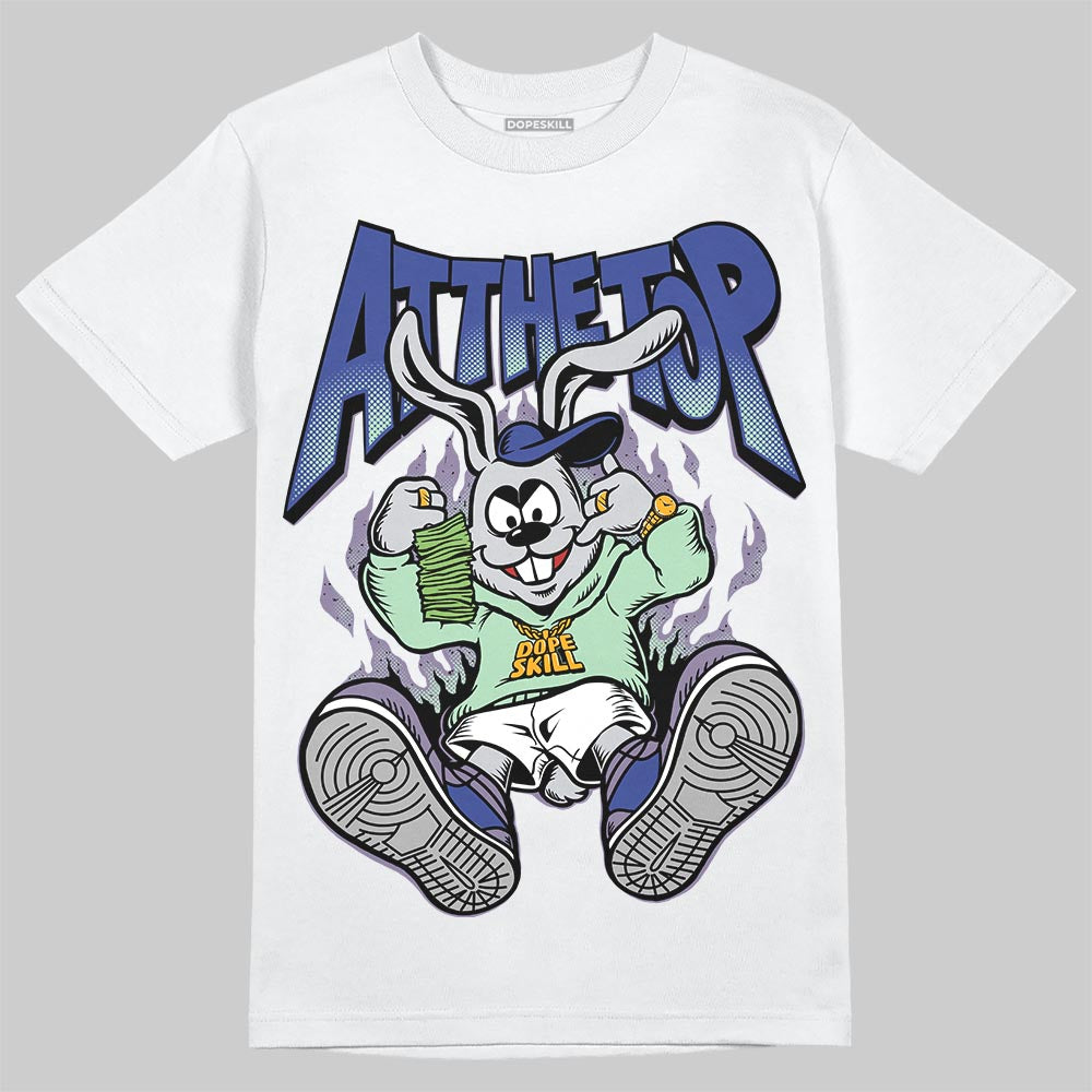 Jordan 1 Retro Low OG Zion Williamson Voodoo Alternate DopeSkill T-Shirt At The Top Graphic Streetwear - White