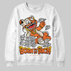 Jordan 3 “Starfish” DopeSkill Sweatshirt Born To Be Rich Graphic Streetwear - White