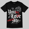 Jordan 5 Retro OG Black Metallic Reimagined DopeSkill T-Shirt You’re Lost Without Me Graphic Streetwear - Black