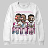 Dunk Low GS 'Triple Pink' DopeSkill Sweatshirt First Sunday Graphic Streetwear - White