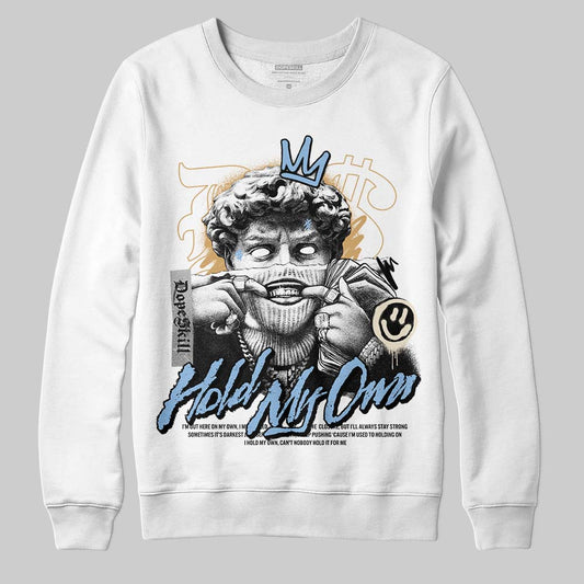 Nike Air Diamond Turf Must Be the Money DopeSkill Sweatshirt In My Way Graphic Streetwear - White