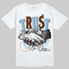 Dunk Low Futura University Blue DopeSkill T-Shirt Trust No One Graphic Streetwear - White