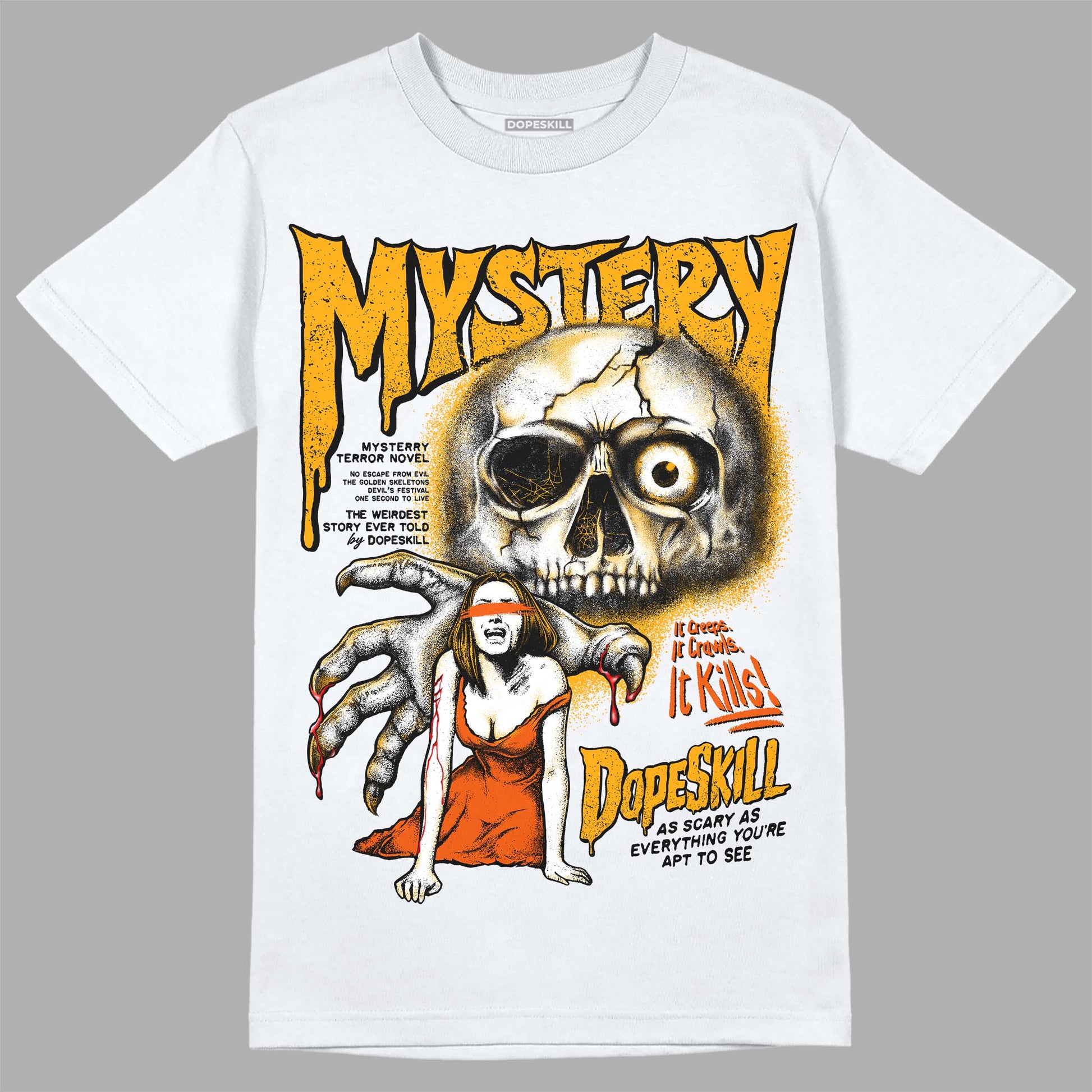 Jordan 12 Retro Black Taxi DopeSkill T-Shirt Mystery Ghostly Grasp Graphic Streetwear - White