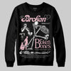 Air Max 95 OG “Pink Foam” DopeSkill Sweatshirt Broken Bones Graphic Streetwear - Black