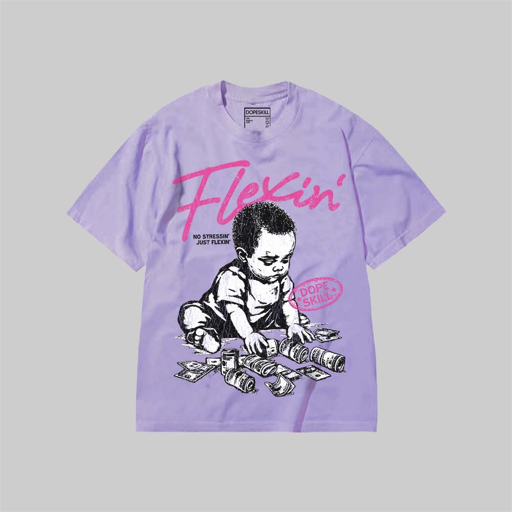 Flexin' DopeSkill Premium T-shirt Streetwear - Violet