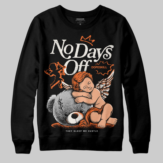 Jordan 1 Retro High OG Shattered Backboard (2025) DopeSkill Sweatshirt New No Days Off Graphic Streetwear - Black