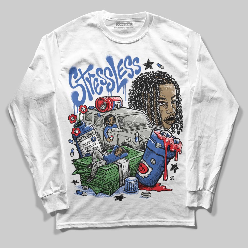Jordan 3 “Lucky Shorts” DopeSkill Long Sleeve T-Shirt Stressless Graphic Streetwear - White