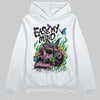 Green Sneakers DopeSkill Hoodie Sweatshirt Ease My Mind Graphic Streetwear - White