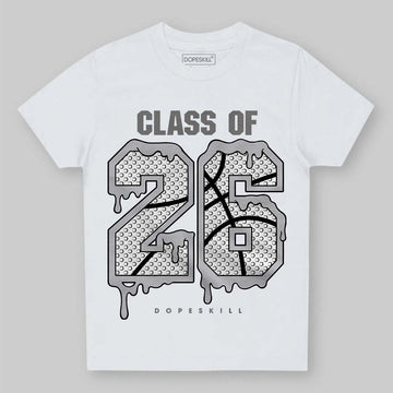 Grey Sneakers DopeSkill Toddler Kids T-shirt 26 Drip Graphic Streetwear - White