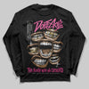 Asics Gel-Kayano 14 ‘Cream Sweet Pink’ DopeSkill Long Sleeve T-Shirt The Mouth With No Droughts Graphic Streetwear - Black