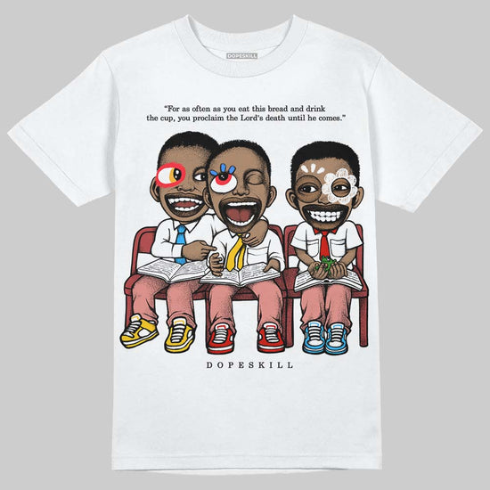 Jordan 13 “Dune Red” DopeSkill T-Shirt First Sunday Graphic Streetwear - White