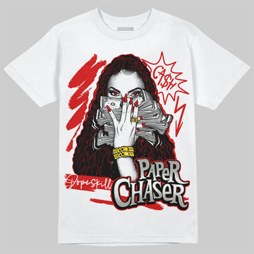 Jordan 3 Fire Red DopeSkill T-Shirt NPC Graphic Streetwear - WHite