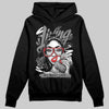 Grey Sneakers DopeSkill Hoodie Sweatshirt Living My Best Life Graphic Streetwear - Black