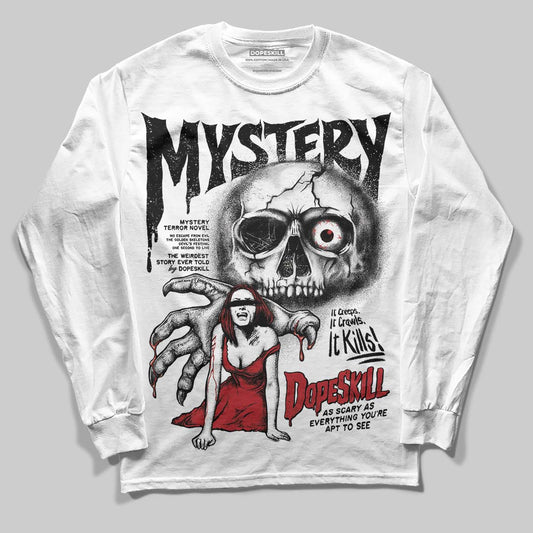 Nigel Sylvester x Jordan 1 Low OG “Nitro” DopeSkill Long Sleeve T-Shirt Mystery Ghostly Grasp Graphic Streetwear - White