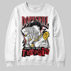 Jordan 14 Retro Ferrari (2025) DopeSkill Sweatshirt Sorry I've Been Trappin Graphic Streetwear - White