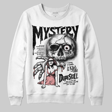 Harris Tweed x Wmns Dunk Low 'Black Phantom' DopeSkill Sweatshirt Mystery Ghostly Grasp Graphic Streetwear - White