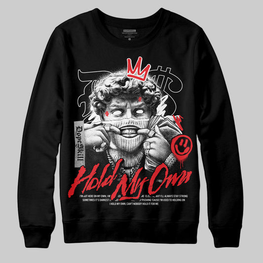 Dunk Low Panda White Black DopeSkill Sweatshirt In My Way Graphic Streetwear - Black