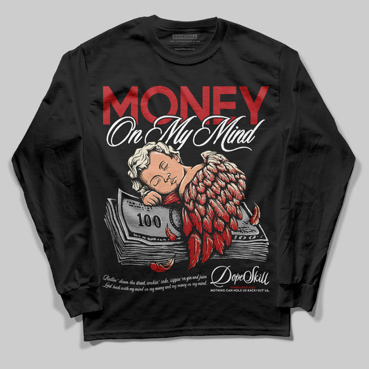 Jordan 1 Retro High OG Black Toe Reimagined DopeSkill Long Sleeve T-Shirt MOMM Graphic Streetwear - Black