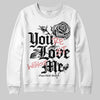 Harris Tweed x Wmns Dunk Low 'Black Phantom' DopeSkill Sweatshirt You’re Lost Without Me Graphic Streetwear - White