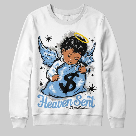 Jordan 12 Retro 'Melo' DopeSkill Sweatshirt Heaven Sent Graphic Streetwear - White