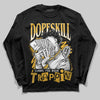 Jordan 5 'Tokyo' DopeSkill Long Sleeve T-Shirt Sorry I've Been Trappin Graphic Streetwear - black