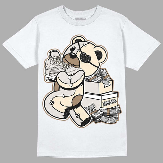 Jordan 5 SE “Sail” DopeSkill T-Shirt Bear Steals Sneaker Graphic Streetwear - White 
