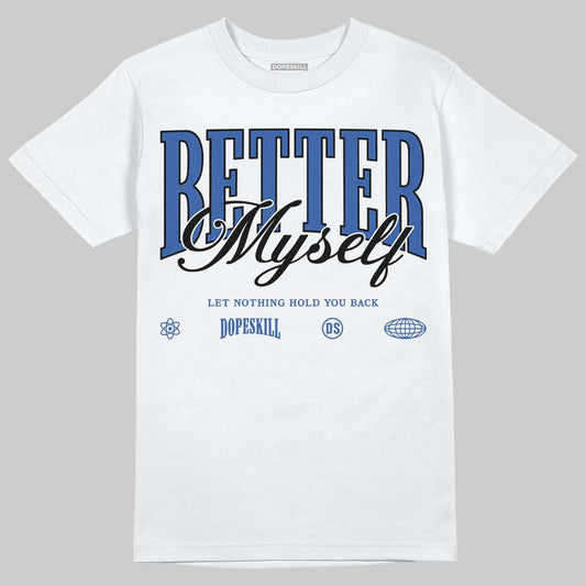 Jordan 1 Low Travis Scott x Fragment DopeSkill T-Shirt Better Myself Graphic Streetwear - White