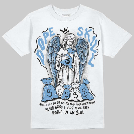 Jordan 12 Retro 'Melo' DopeSkill T-Shirt Angels Graphic Streetwear - White