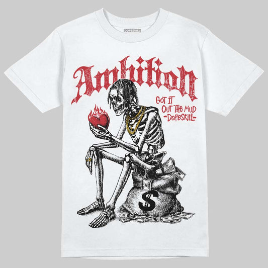 Jordan 1 Low OG "Chicago" DopeSkill T-Shirt Ambition Graphic Streetwear - White