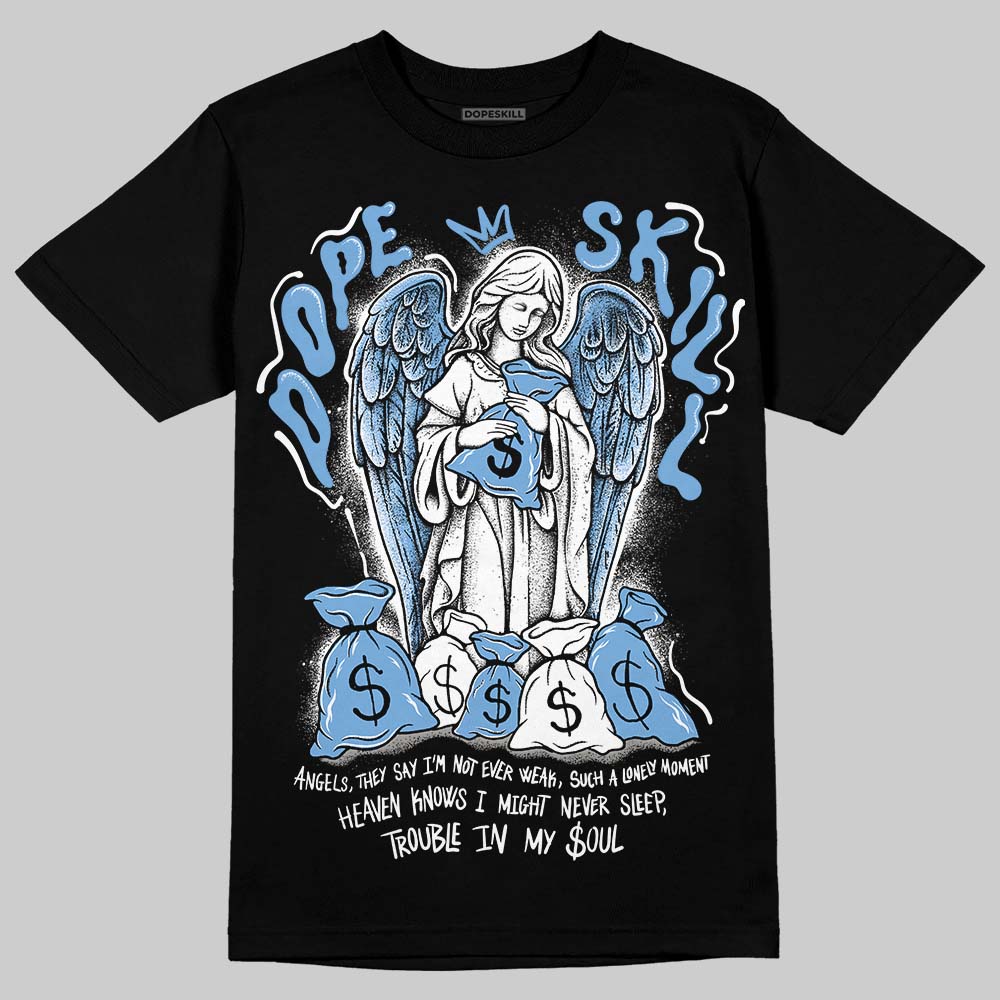 Jordan 12 Retro 'Melo' DopeSkill T-Shirt Angels Graphic Streetwear - Black