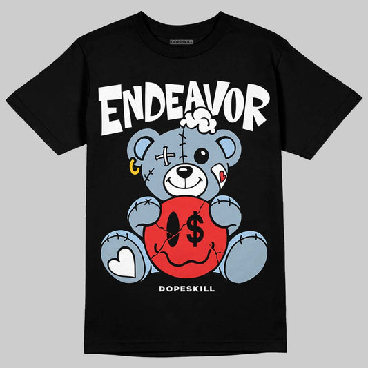 Jordan 40 “Blue Suede” DopeSkill T-Shirt Endeavor Graphic Streetwear - black