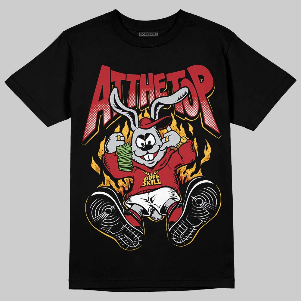 Jordan 14 Golf “Last Shot” DopeSkill T-Shirt At The Top Graphic Streetwear - Black