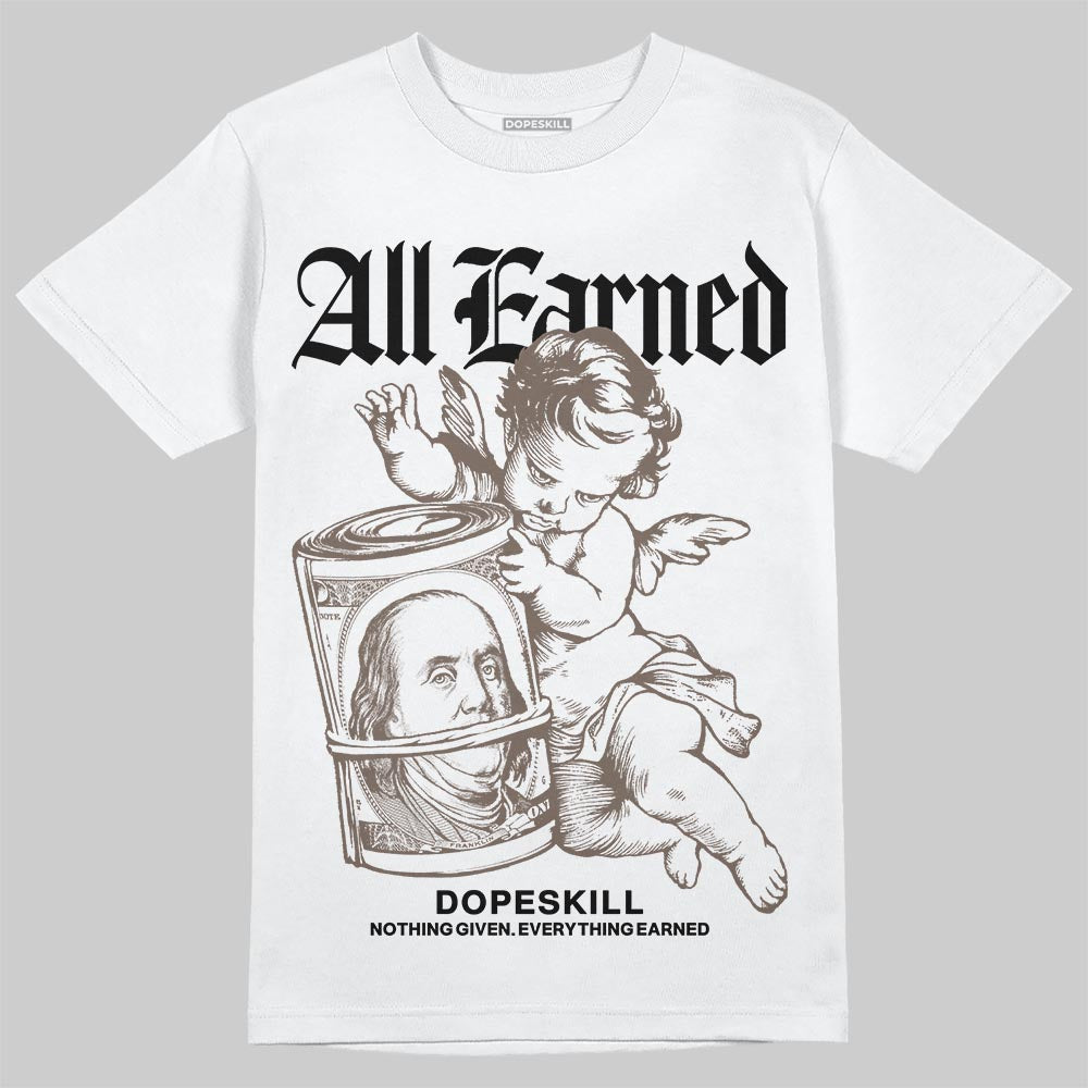 New Balance 204L Mushroom DopeSkill T-Shirt All Earned Graphic Streetwear - White