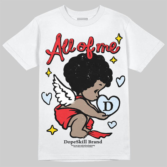 Jordan 11 Retro Cherry DopeSkill T-Shirt All Of Me Graphic Streetwear - White