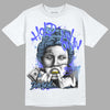 Jordan 5 Retro University Blue DopeSkill T-Shirt Hold My Own Graphic Streetwear - White