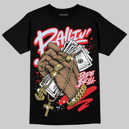 Jordan 11 Retro Cherry DopeSkill T-Shirt Always Ballin' Graphic Streetwear - Black