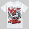 Jordan 11 Retro Cherry DopeSkill T-Shirt Drip Season Graphic Streetwear - White
