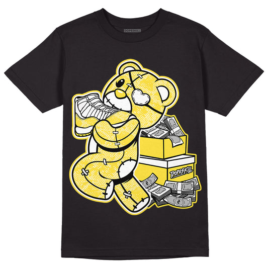 Jordan 11 Low 'Yellow Snakeskin' DopeSkill T-Shirt Bear Steals Sneaker Graphic Streetwear - Black