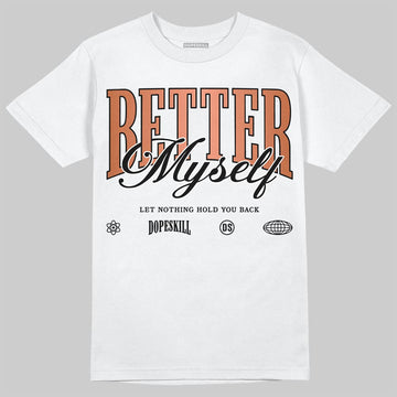 Jordan 14 Golf "US Open" DopeSkill T-Shirt Better Myself Graphic Streetwear - White