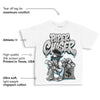 Blue Chill 4s DopeSkill Toddler Kids T-shirt Paper Chaser Boy Graphic