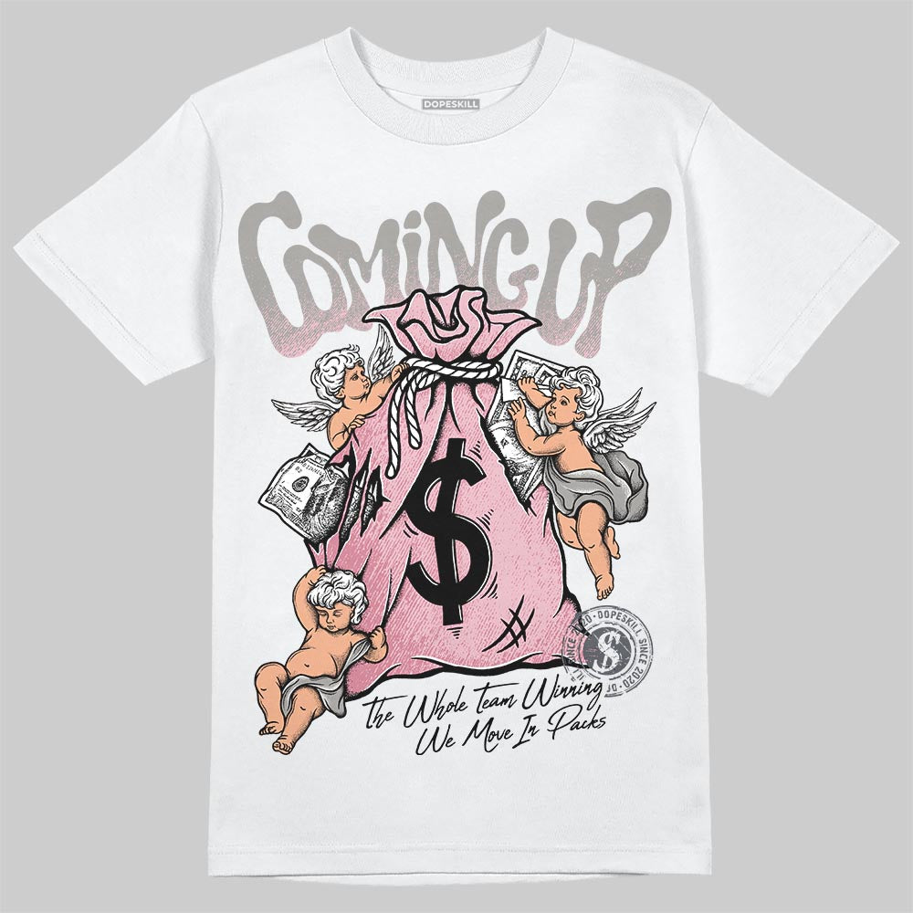 Air Max 95 OG “Pink Foam” DopeSkill T-Shirt Money Bag Coming Up Graphic Streetwear - White