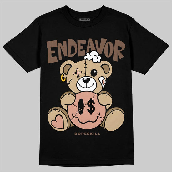 TAN Sneakers DopeSkill T-Shirt Endeavor Graphic Streetwear - Black