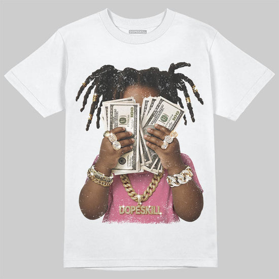 Jordan 1 High OG "Self-Expression" DopeSkill T-Shirt Rich Youth Graphic Streetwear - White