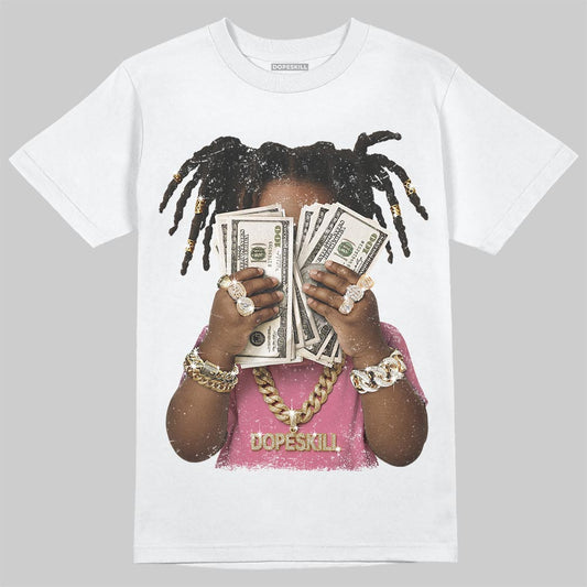 Jordan 1 High OG "Self-Expression" DopeSkill T-Shirt Rich Youth Graphic Streetwear - White